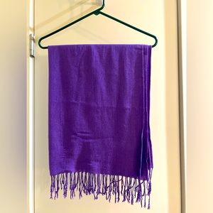 Purple Pashmina Scarf